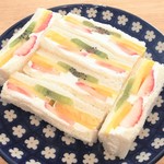 千疋屋フルーツパーラー - フルーツサンド（テイクアウト）