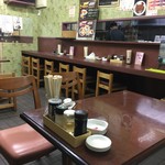 ラーメン さくらっ娘 - 本日の座席より