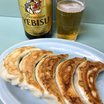 みんみん - みんみん(ビール、餃子)