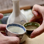 花いち - 熱燗で乾杯♪