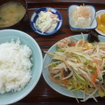 Seika - '19/02/24 野菜炒め定食（税込730円）