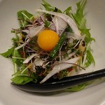 美食美酒 囲 - アボガドと魚のユッケ