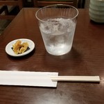 花坊 - 焼酎　550円。