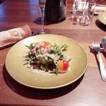 TEPPANYAKI 10 GINZA - ズワイガニのサラダ