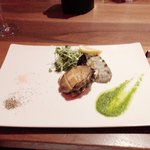 TEPPANYAKI 10 GINZA - ガーリックのアワビ