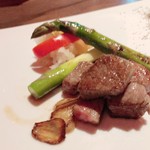 TEPPANYAKI 10 GINZA - ステーキのアップ