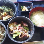 梅乃葉 - イカ三昧定食