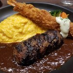 十六雑穀オムライス＆炭焼きハンバーグ専門店 おむらいす亭 - 