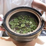 銀座 しのはら - 山菜ごはん