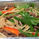 中国料理 堀内 - ピーマンと牛肉の細切り炒め