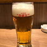 ぽんこつ居酒屋 あきちゃんとこ。 - 生ビール