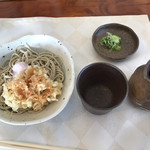 無国籍蕎麦会席 拓朗亭 - 蕎麦 播磨御津辛味大根使用 オキアミ天おろし蕎麦