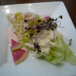 洋食屋　神戸デュシャン - ランチセットのサラダ