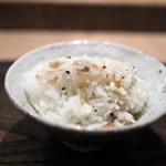 虎白 - 虎河豚の炊き込みご飯