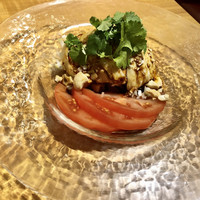 紅梅本楼 - よだれ鶏の四川風黒酢ソース