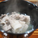 津の守坂 小柴 - 猪とセリのしゃぶしゃぶ