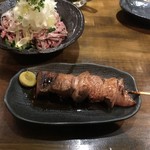 豚小家 - レバー焼き タレ