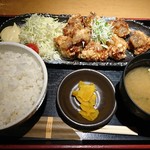Umihe - 北の黄金鶏塩ザンギ御膳　690円税別