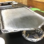 豚たん - 傾いた鉄板