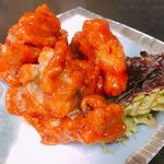 豚たん - ヤンニョンチキン①