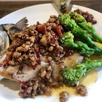 ナガタ店 - 中華っぽいイタリアン第二弾、鯖の麻辣仕立てのやつ