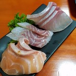 お食事の店萬福 - お刺身定食 梅 のお代わり