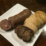 肉山 - 5．岩手県 短角牛ソーセージと極太エリンギ