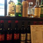 肉山 - カウンター席から厨房