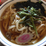 Bukou Onsen - 山菜うどん大盛り700円