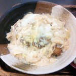 そば重 - セットのカツ丼