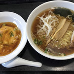 水晶宮 - 天津飯➕ラーメンランチ