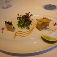 ブラン ルージュ - ☆☆☆キャヴィアオシエトラ スモークソイクリームと白魚のガレット