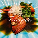 味な宿 蓬莱屋 - 金目の煮付け。日本酒でチビチビやりながらいただきました。