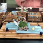 味な宿 蓬莱屋 - アジのたたき