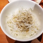 麺屋 六感堂 - チャコ飯 しらすご飯
