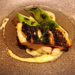 エノテカノリーオ - メイン: 本日の鮮魚のポワレ(メジナ)  フェンネルクリームソース