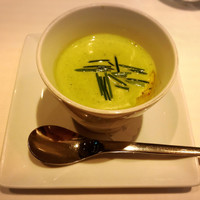 エノテカノリーオ - 温前菜: 旬の野菜のロワイヤル  ブロッコリーソース
