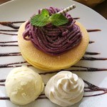 ちゅら海カフェ かふぅ - 紅イモモンブラン