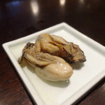 蕎麦ひら井 - カキのオイル漬け