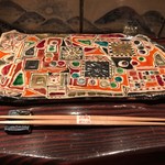 野口太郎 - 今回はカウンターの真ん中です。