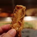 てんぷら　成生 - 大浦牛蒡の天ぷら