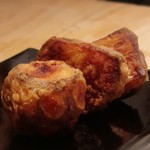 てんぷら　成生 - 90分近く油に育てられた安納芋