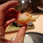 てんぷら　成生 - 手長海老の天ぷら✨