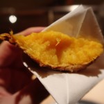 てんぷら　成生 - 断面で美味しさを伝えられないかな(｡>_<｡)