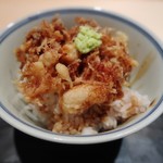 てんぷら　成生 - かき揚げ天丼、最高っす。。。