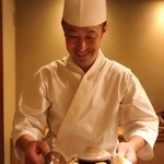 てんぷら　成生 - 大きな蛤、静岡県の吉田で取れたものです♪