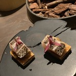 sincere - タチウオ アミューズで良く出ますが、サカナ本体の旨味と、炙りの熱の入れ方が素晴らしい