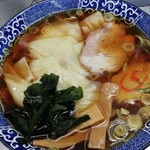 西新井ラーメン - ワンタンメン￥550