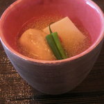 Hatsumi - 無花果の酒蒸し　鯛の子餡