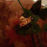 クイーン・アリス - 金箔3皿めです